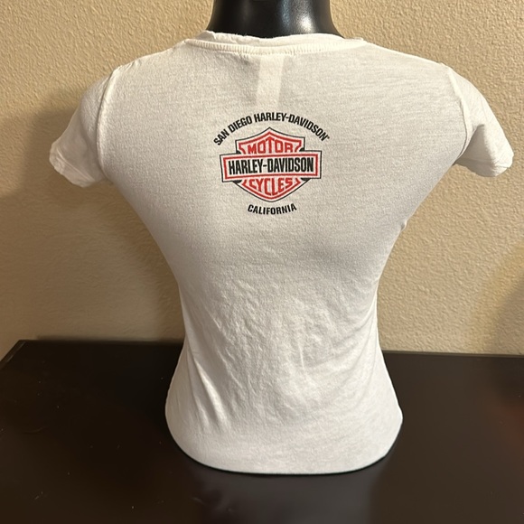 San Diego Harley V-neck Tee - Picture 3 of 5